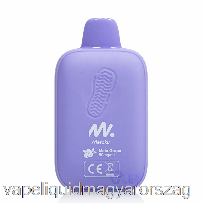 Metaku Moonwalk 9000 Eldobható Meta Grape Vape és Cigi
